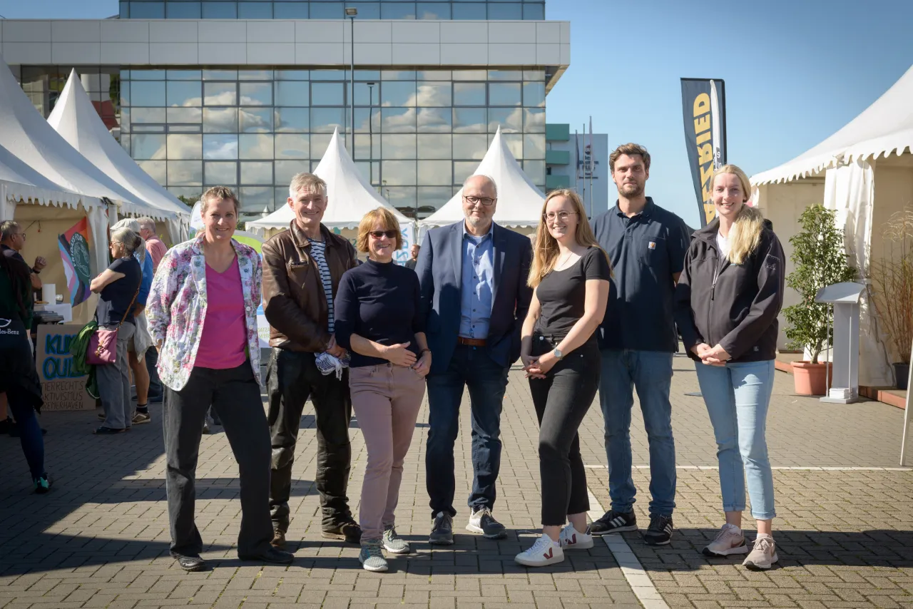 Gruppenfoto der Veranstalter